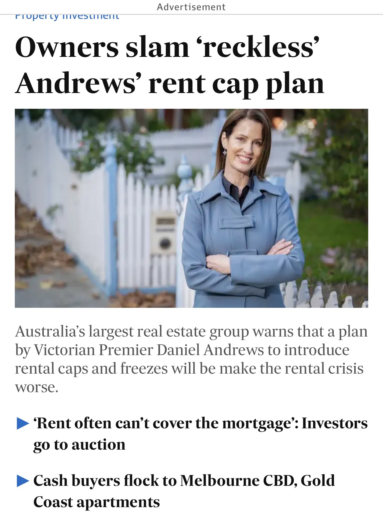 Havee Snowball Chu Chu on Twitter "Rental caps are wrong. If you
