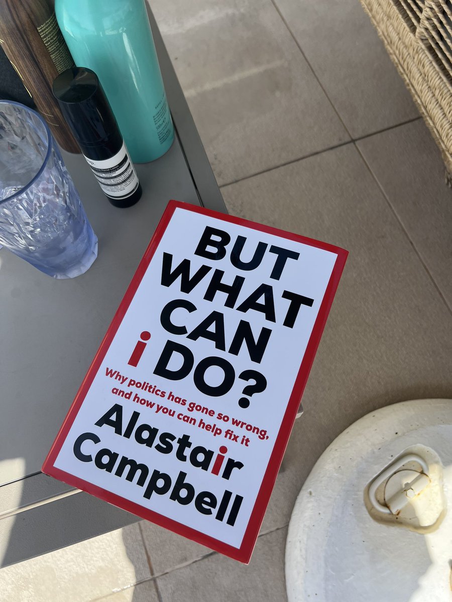 sionlewis's tweet photo. @campbellclaret  about to start reading this under my tree of the day 🇬🇷 https://t.co/OZng5TWIwJ
