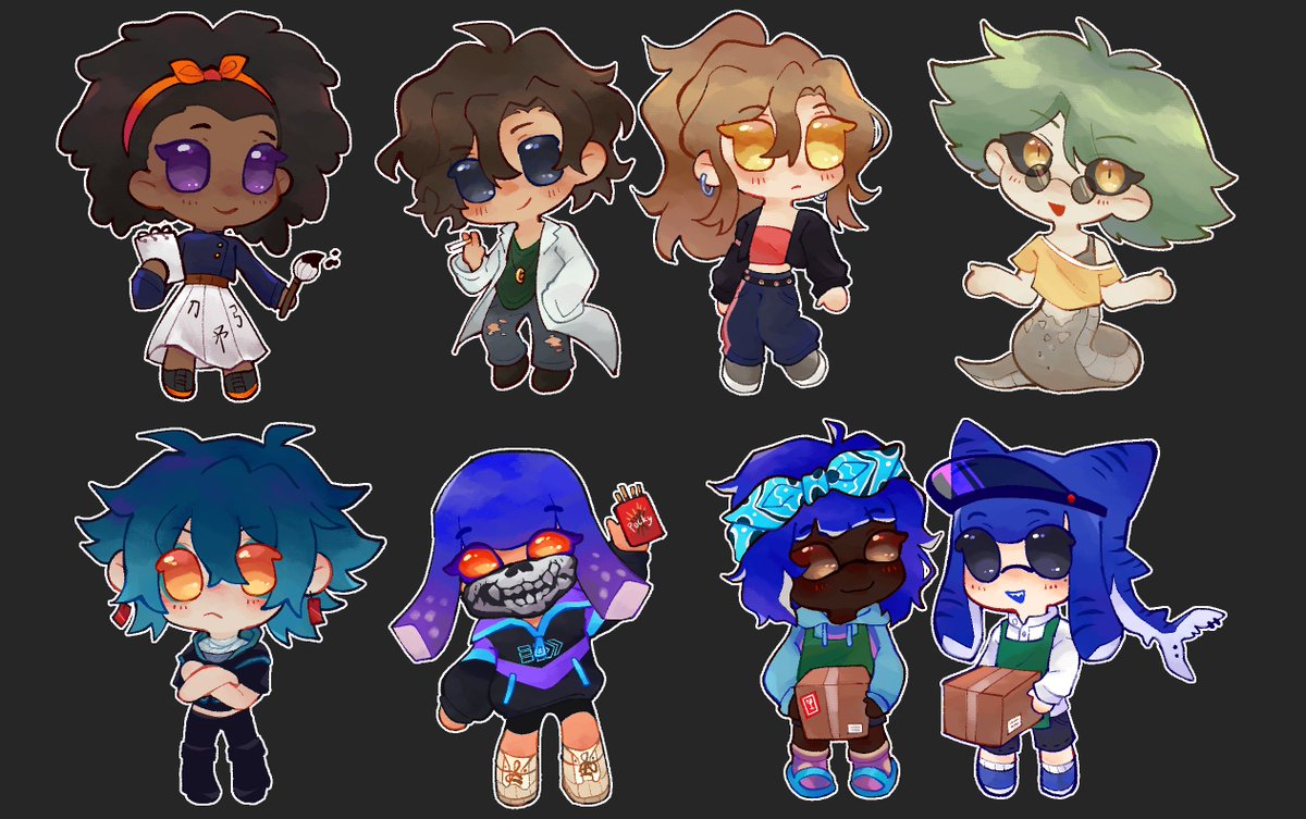 melonkazam's tweet photo. big chibi batch of attacks :3
@PFleabitten 
@/Rentrusion
@/PicturaLaetus
@/reilon
@/Pokii24
@the_womenlover https://t.co/kQoDSPPHqX