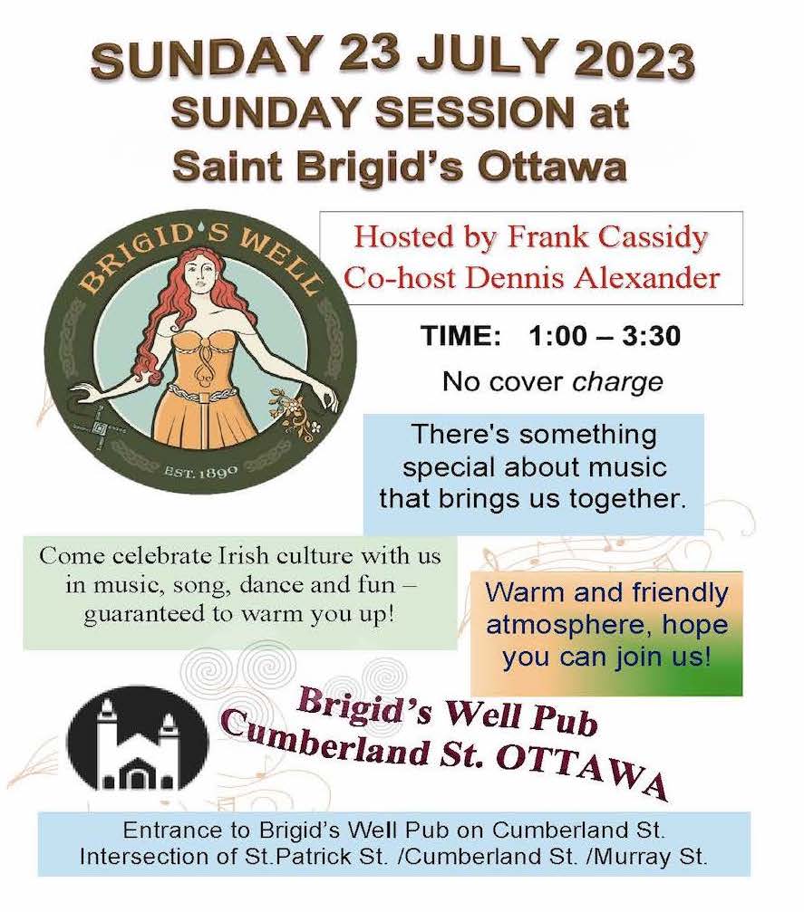 Arrive early and view Mahmud Siamansury, a Kurdish-Canadian artist's exhibition.
He has an extensive display of art in the Kildare Room of Saint Brigid's Centre for the Arts