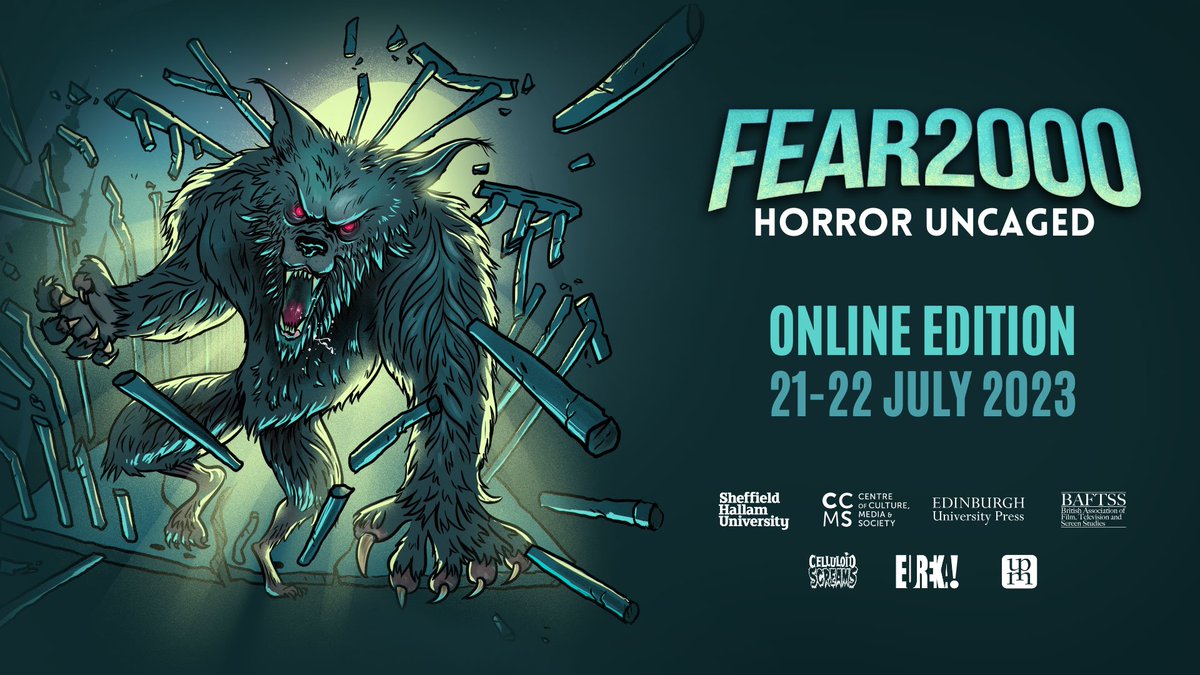 Before we start making final preparations for our in person event next week, some much-deserved thanks from <a href="/craigimann/">Craig Ian Mann</a>, @olivenfe, <a href="/KirstieRutter/">Kirstie Rutter (She/They)</a> and <a href="/MarsNicoli/">Mars Nicolí 🦇</a> following the online edition of Fear 2000: Horror Uncaged from 21-22 July... #fear2000 🐺