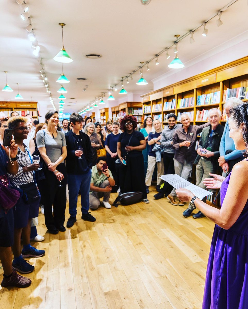 NinaMillns's tweet photo. I’m a bit lost for words. Thank you to everyone who came to the Goddesses book launch. We weren’t sure if anyone would turn up because of the strikes, but you did. Lots of you. And you made it a moment I’ll never forget. So much love, warmth and support in that room. Thank you 💜 https://t.co/vg1HL4sNus