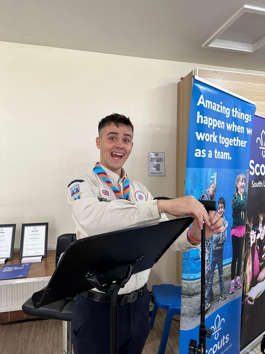 SouthLDNScouts's tweet photo. Fantastic to so many at the South London Scouts AGM this afternoon. Congratulations to our South London Scouts members who were presented with Awards! Thank you all for giving your time today and for all  that you do for Scouting in South London. https://t.co/7caispTJks