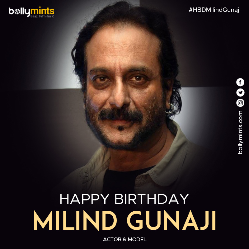 Wishing A Very Happy Birthday To Actor & Model #MilindGunaji Ji !
#HBDMilindGunaji #HappyBirthdayMilindGunaji