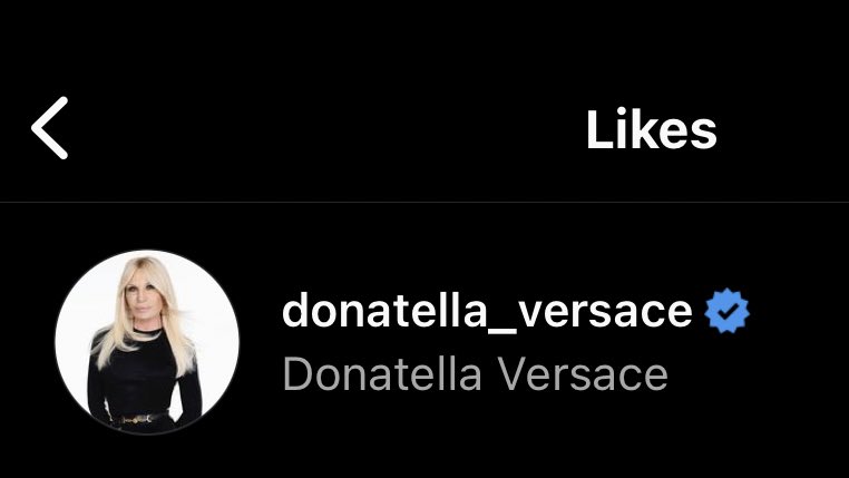 donatella versace liked and commented on hyunjin’s recent instagram post!

“Wowwwww 🔥 Versace perfection”