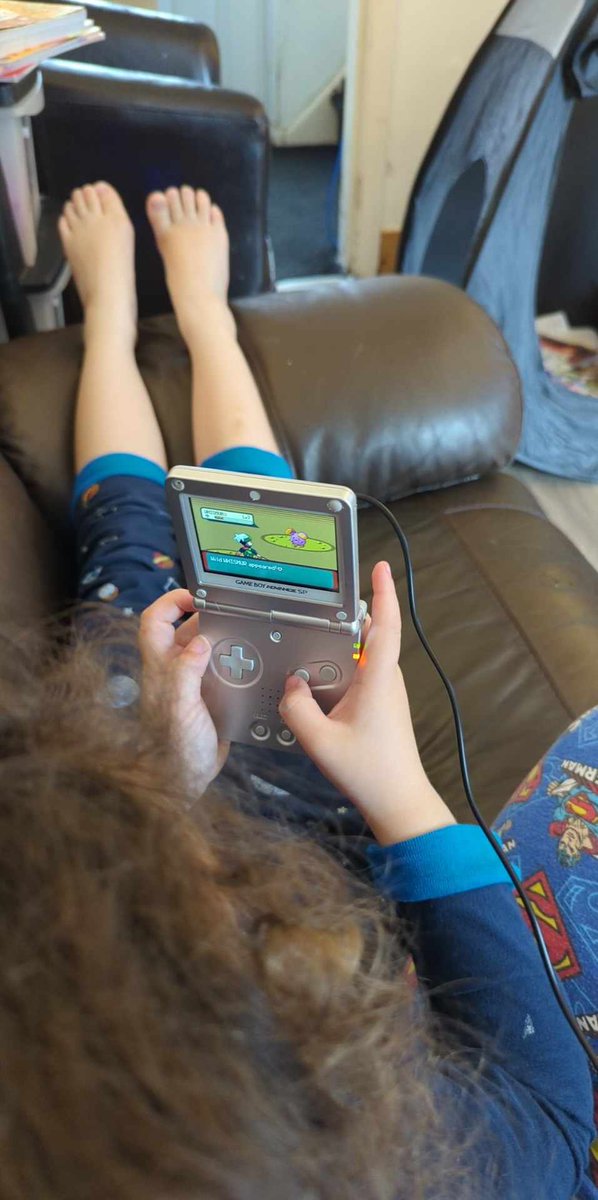 Its_MnD_Live's tweet photo. So I was working on the prof oak challenge but my kido had other ideas xD 

RT if you also a Pokémon parent! 

#Pokemon #DadLife #ProfessorOakChallenge https://t.co/QlXRDCI10g