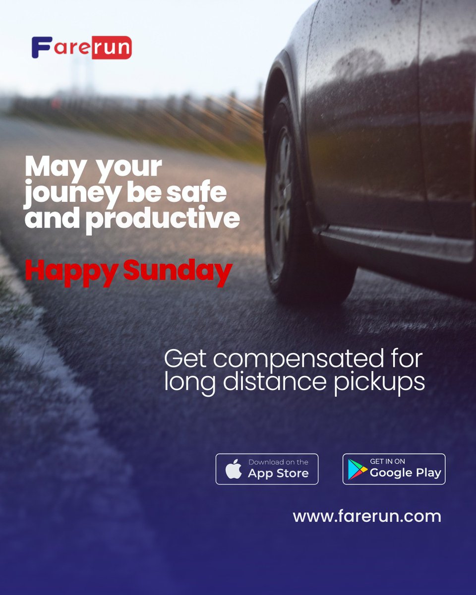 FareRun_Nigeria's tweet photo. GET PAID FOR LONG-DISTANCE PICKUP
We encourage drivers to take extended pickups. We understand the hardship of the recent fuel hikes, but we are committed to helping businesses thrive.
Download the Farerun Driver App to get started.
#DriverApp #Farerun #LongDistance https://t.co/8GHgcOpihN