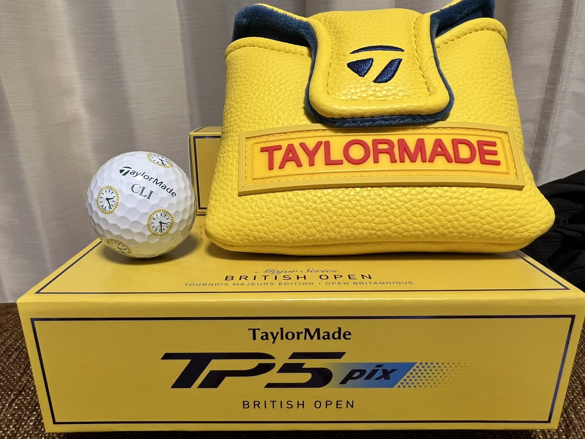 つい買ってしまった🤤@TaylorMadeJapan @TheOpenJP