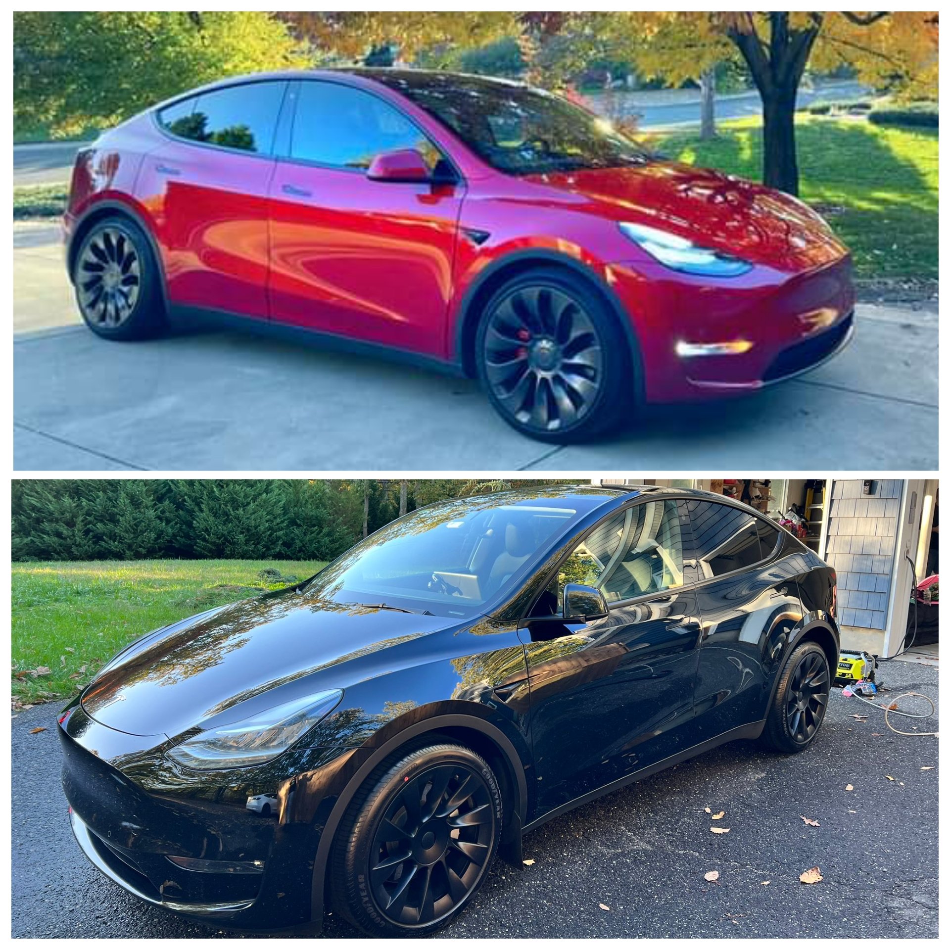 TESLA CARS ONLY on Twitter "TESLA MODEL Y IN RED OR BLACK?⚡ https//t
