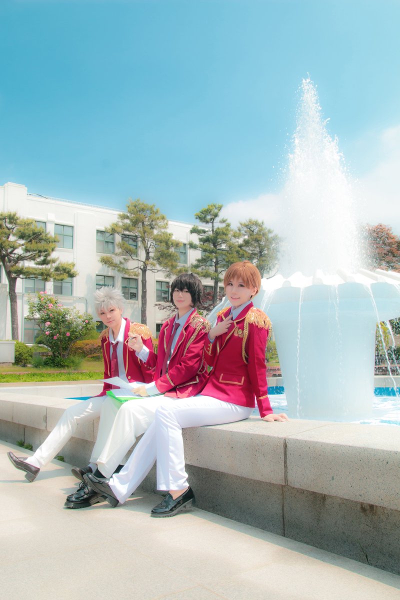 gunnim2018's tweet photo. KING OF PRISM 🌟 킹 오브 프리즘 COS

OVER The Rainbow🌈

🏵️하야미 히로 @star_splash7
✒️미하마 코우지 @40404_04040
🛹니시나 카즈키 @prismcos_mil https://t.co/QKoDUwx768
