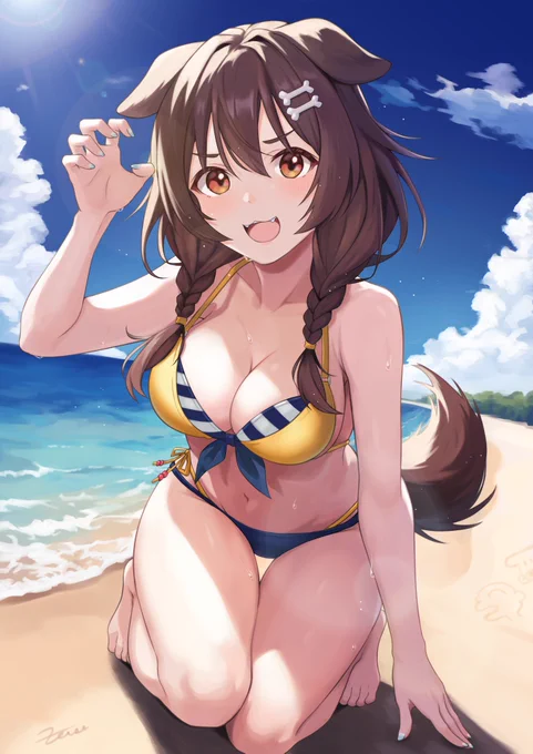 今、他の女見てた!? #できたてころね