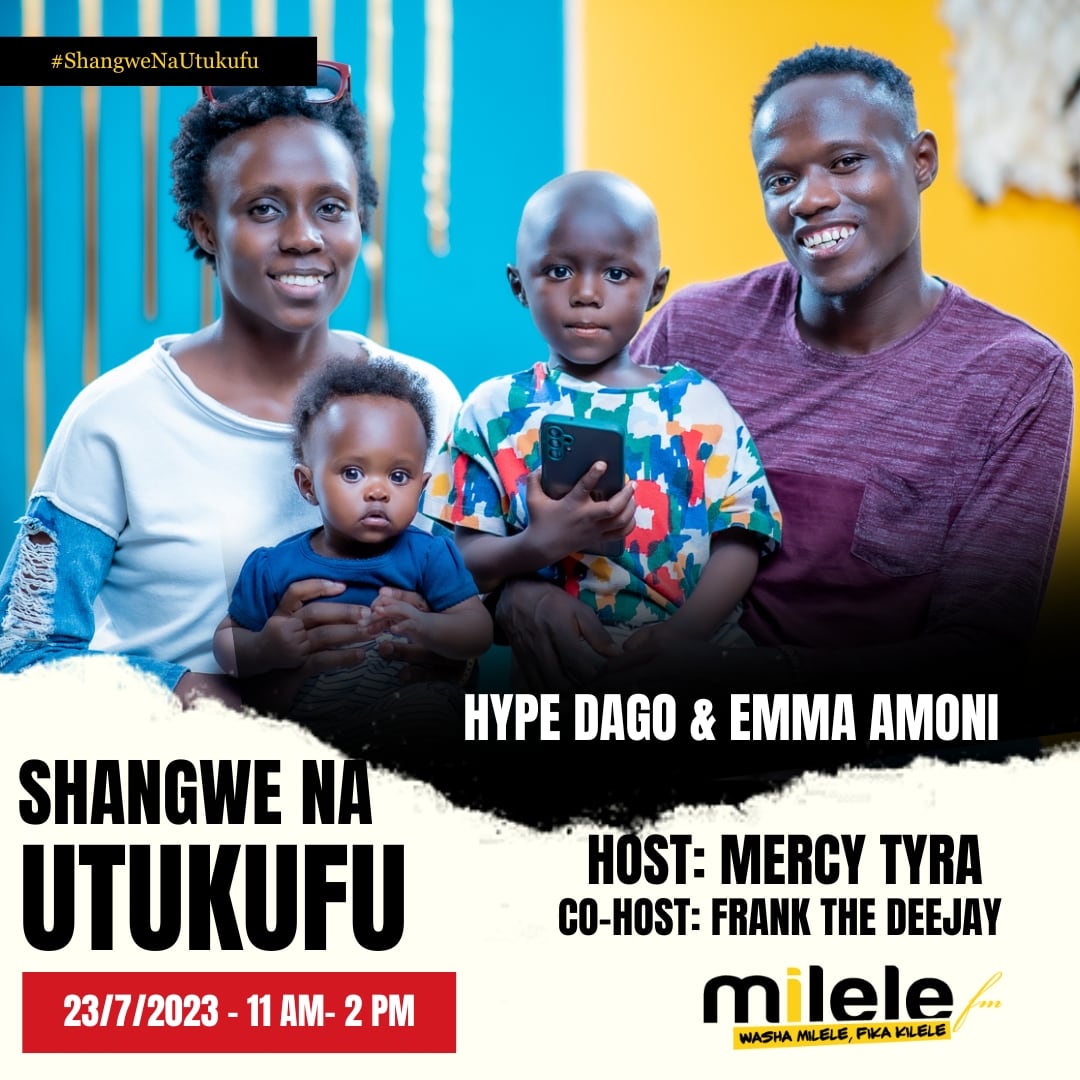 Milele_FM's tweet photo. Hype Dago na Emma Amoni wako ndani ya #ShangweNaUtukufu wakitoq ushuhuda wao.
Ingia ndani ya show upate kuskia yale Mungu amewatendea.
@Tyrahmercie @frankthedeejay https://t.co/thwQ6JkPkS