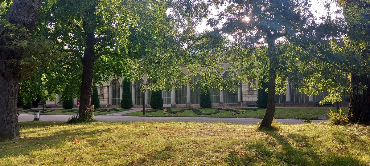 LisannaPaladin's tweet photo. The venue of #SCS2023 @iscbSC happening today, the view from here, the wonderful Parc de la Tete d'Or that I will walk through every morning 💚 to come here to @iscb #ISMBECCB2023 https://t.co/qoPpYRPV29
