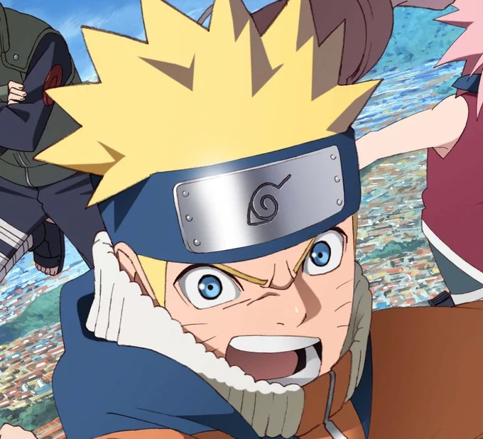 Those eyes, gosh, he's so precious. Baby Naruto is back 