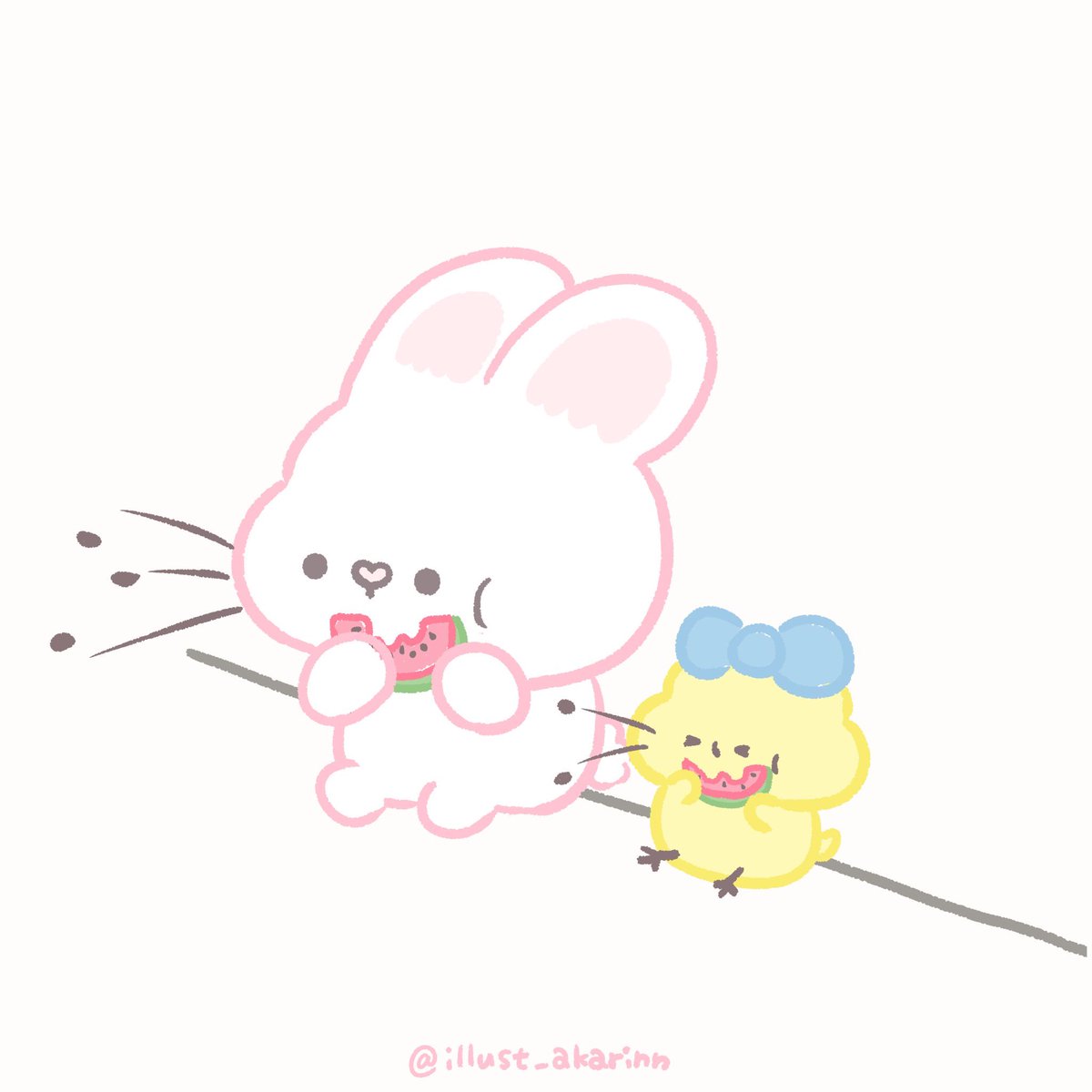 うさぎのぴちぱふちゃん ￤ (@illust_akarinn) / Posts / X