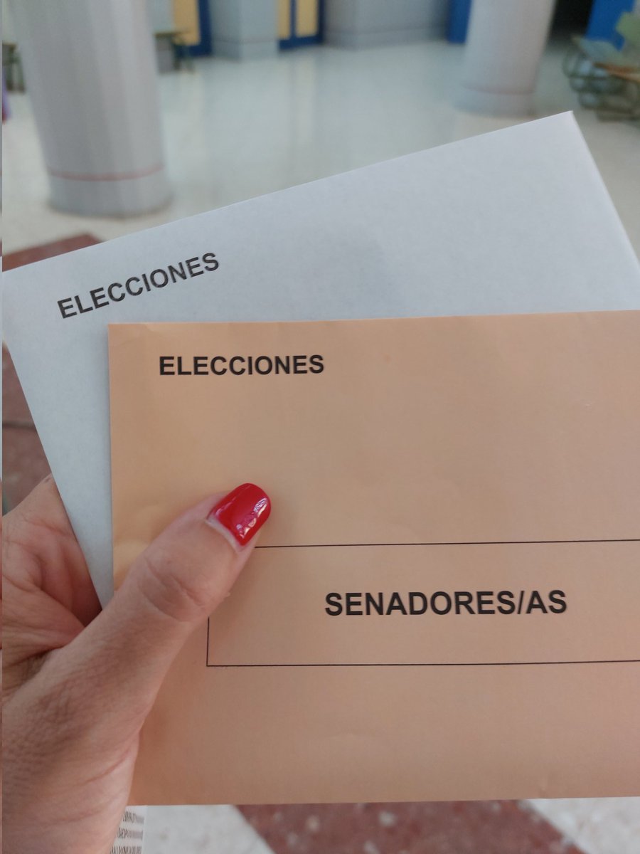 Lolapaulola's tweet photo. A las urnas!!!
#votoprogresista #sumemos #23Julio https://t.co/03nwONaR1b