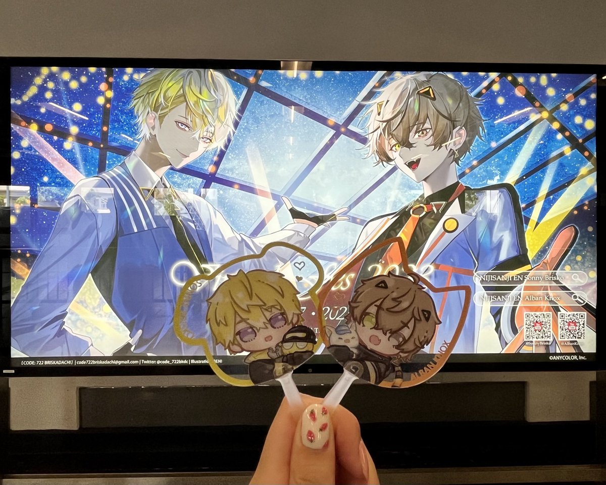 Haruri_vt's tweet photo. Thank you for the amazingly beautiful artwork and project!!😭😭💛🧡

#722BRISKADACHI_HK https://t.co/us4nMt0zpQ