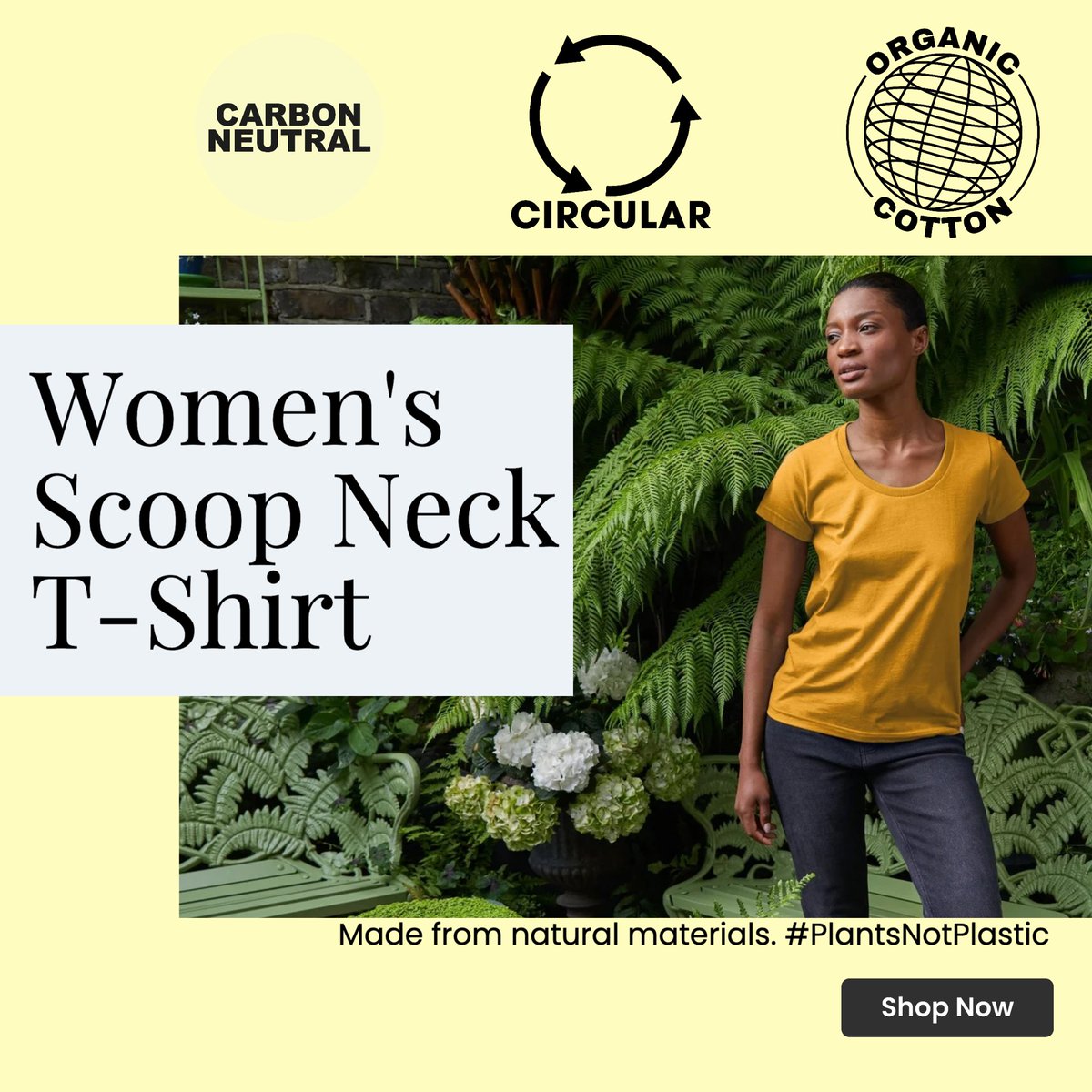 NaturalBanyanT's tweet photo. Whatever the day throws at you, this brand new t-shirt is a wardrobe win. And best of all, it's been printed using low waste technology by a certified organic company in the UK.

Check it now https://t.co/MWjVeJQBrj

#circularfashion #slowfashion  #organicproducts https://t.co/LtoJ6qFpkH