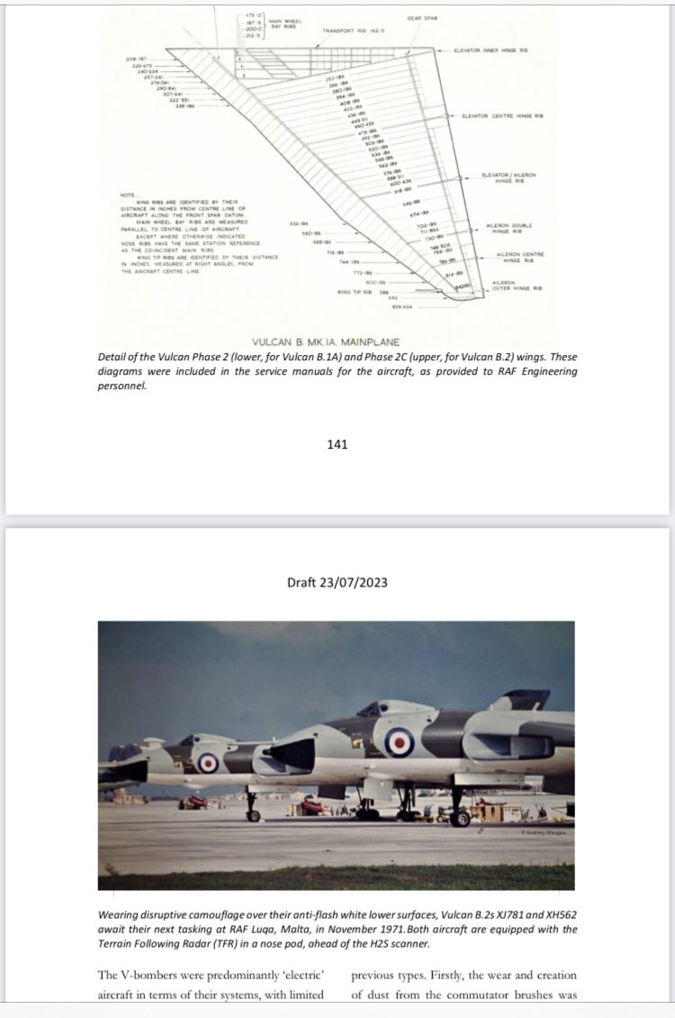 Another push today… we’ll get there! Quite hard to focus when there is so much interesting material…
#DesigningTheVulcan #avgeeks #ColdWar #aviation #aerodynamics #TwitterVForce