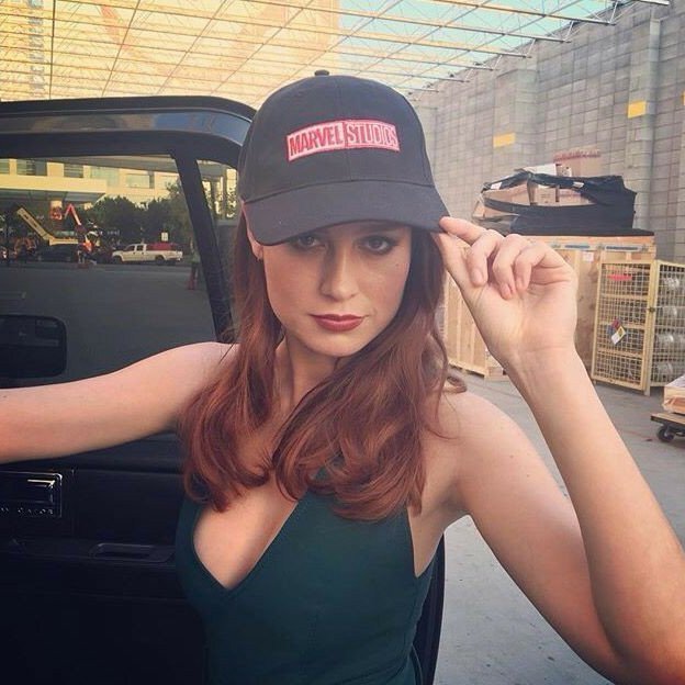 RT @MarvelsContent: brie on the day she was announced as captain marvel https://t.co/CVDJ4SOH6F