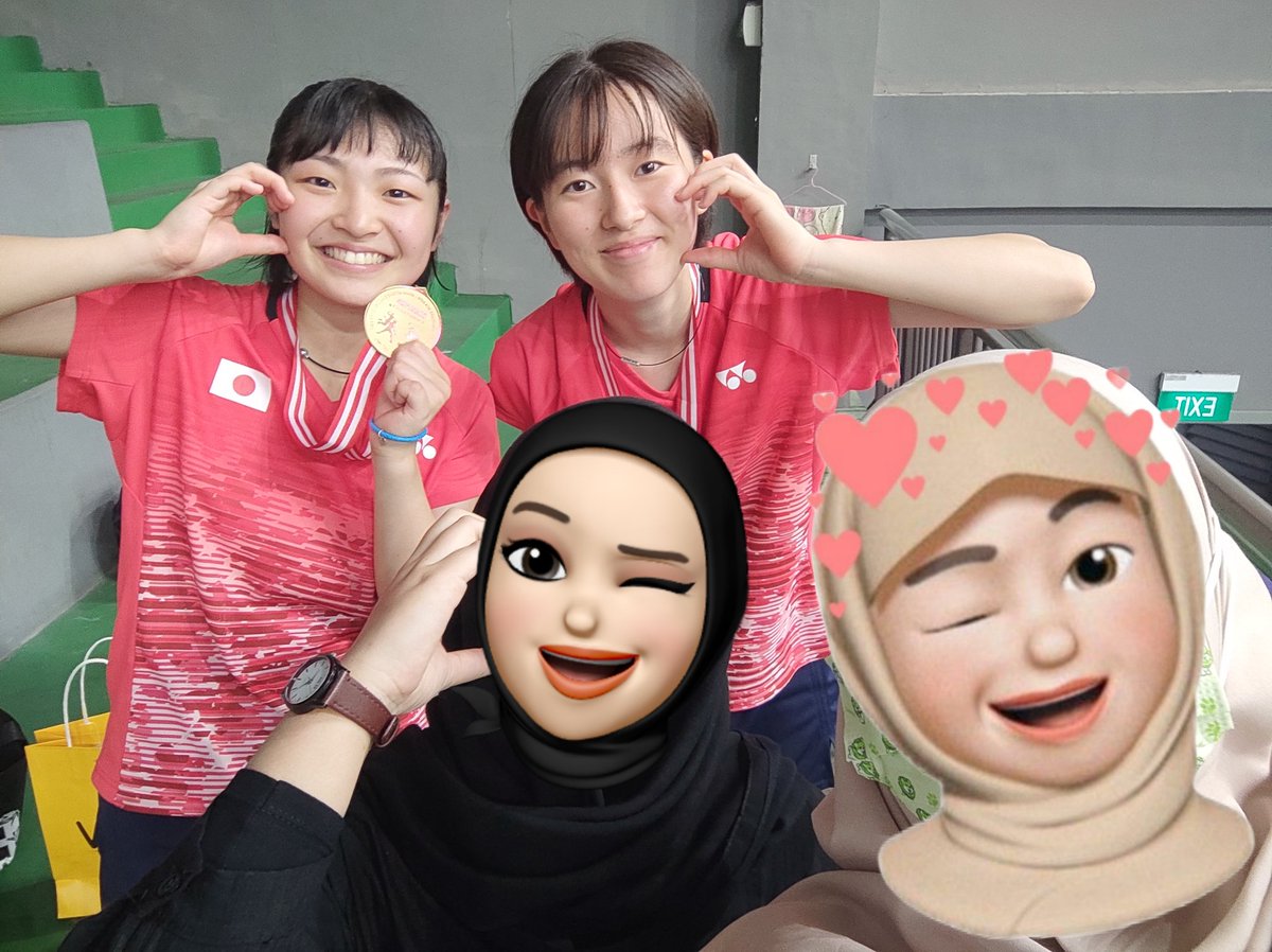 aforarisa's tweet photo. Nao Yamakita/Mei Sudo the winner of women's doubles Pembangunan Jaya Raya Junior International GP 2023 (U19) 🥳🥇おめでとう🥹🫶 @oishecc https://t.co/PFLP6XVAu6