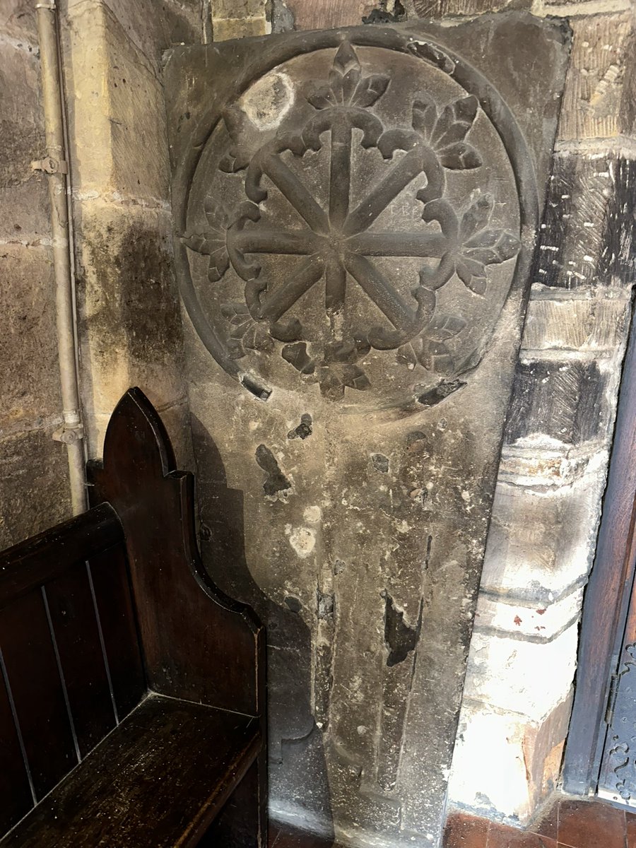 Taylor88Mel's tweet photo. So, I’m annoyed this morning. Vandalism of #historic grave cover (carving initials). Reminds me of the damage done to the #colosseum 
Seems people have a lack of respect for #heritage in #Eccles #Britain https://t.co/CL9AbCYLrI