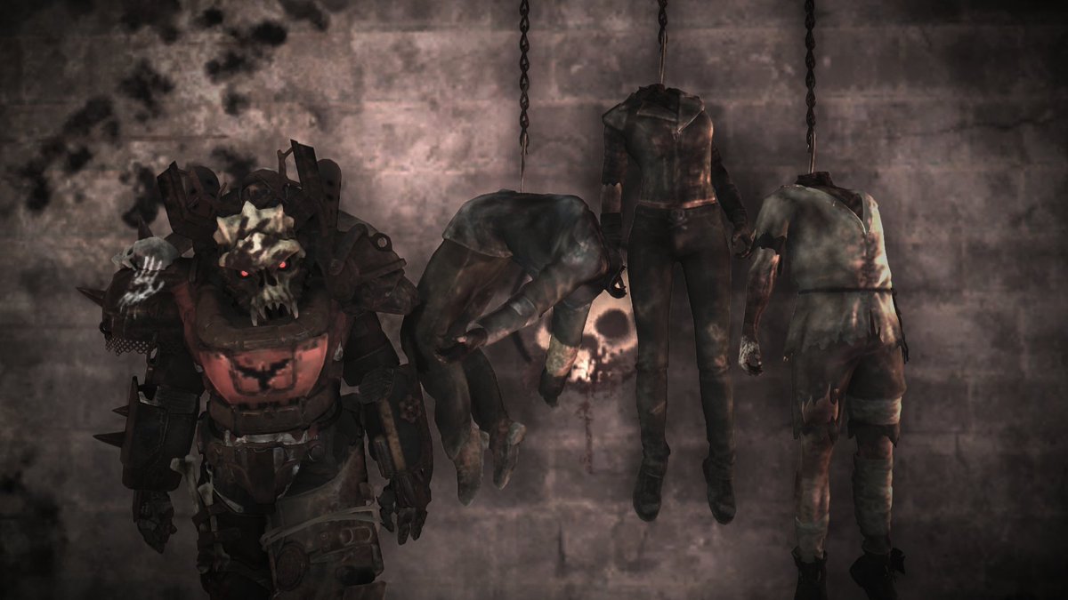 Cursed hanging out with a few new absent minded friends... Inspired by putrid decay, he continues his campaign of death and destruction.
#Fallout
#Fallout76
#Raider
#Gore
#roleplay
@Bethesda_ANZ
@Fallout https://t.co/ZHOHb55Df2