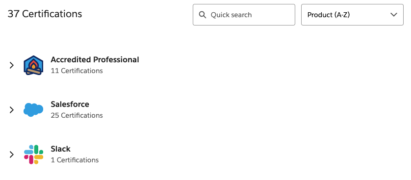 CRMTom92's tweet image. Finally I can see all my Certifications in one place on my @salesforce Trailblazer Profile
#Salesforce #SalesforceCertified #SalesforceCertifications #SlackCertified #SalesforcePartner @partnerforce