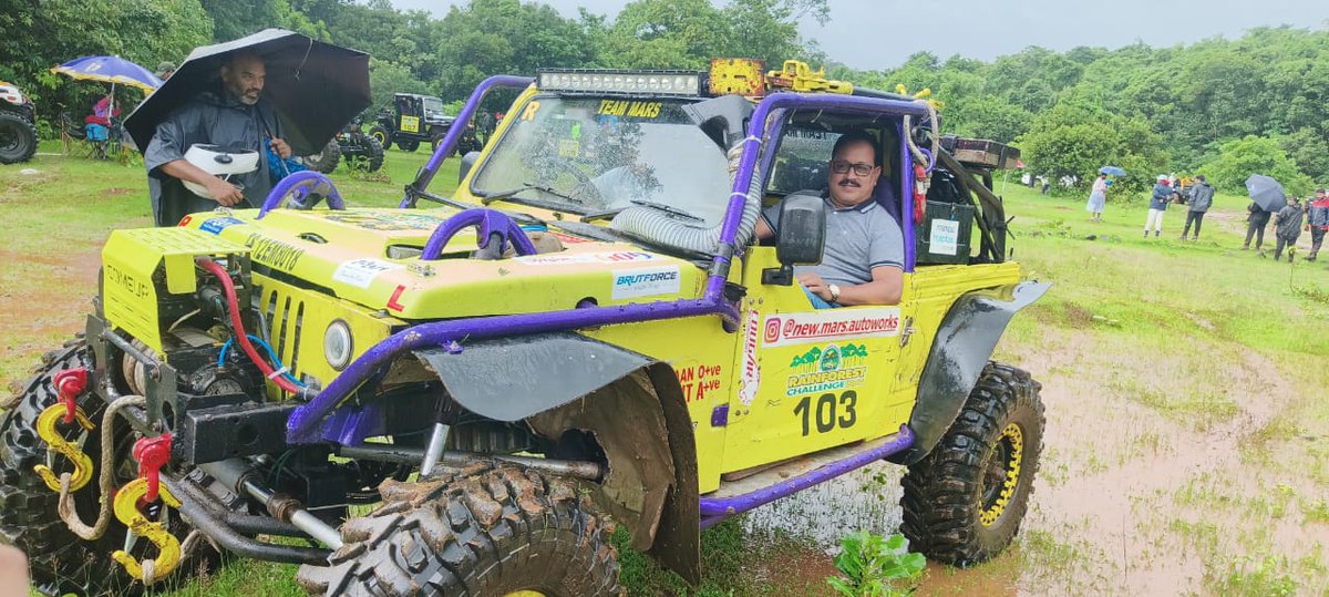 S_Phal_Dessai's tweet photo. Flagged off Rainforest Challenge INDIA 2023 Season 9 @ Maina, Pirla, Quepem organised by RFC India Rep (Cougar Motorsport), RFCGS South Asia .

#rfcindia #rfc #RainforestChallengeIndia #SubhashPhalDessai  #adventure  #offroad4x4 #motorsport #rfcglobalseries https://t.co/1FPjwPTpVB