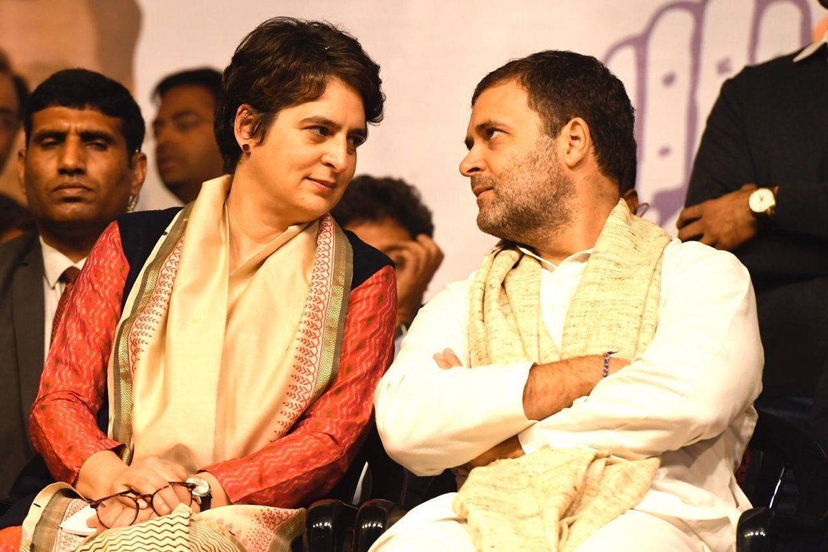 ians_india's tweet image. #Cong's MP plan: #Priyanka to focus on cities, #Rahul on Dalits, Adivasis

Read: ianslive.in/sunday-special…