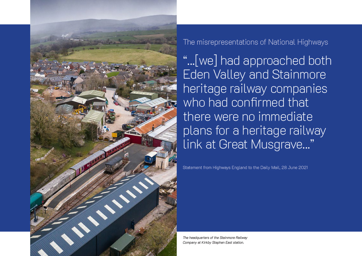 theHREgroup's tweet photo. As the infill goes, we reflect on @NationalHways claims about #GreatMusgraveBridge, such as wrongly alleging it had prior dialogue about the scheme with two heritage railways who intended to relay the track beneath it.
Read our full report here:
https://t.co/CM3B01S4c6 https://t.co/LQN42DwN3l