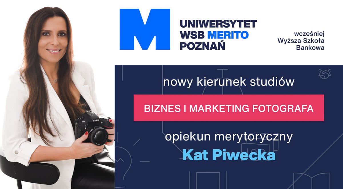 KatPiwecka's tweet photo. CAŁY CZAS TRWA REKRUTACJA !!! - pierwszy w Polsce kierunek studiów podyplomowych kształcący fotografów z całej Polski pod kątem biznesowym i marketingowym - przeczytaj wszystko o nowym kierunku studiów BIZNES I MARKETING FOTOGRAFA: 
https://t.co/0n3otJ9gfq https://t.co/GZJKLeYb0a