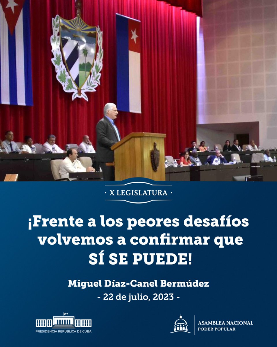 🇨🇺| ¡Frente a los peores desafíos volvemos a confirmar que sí se puede!

#70Moncada