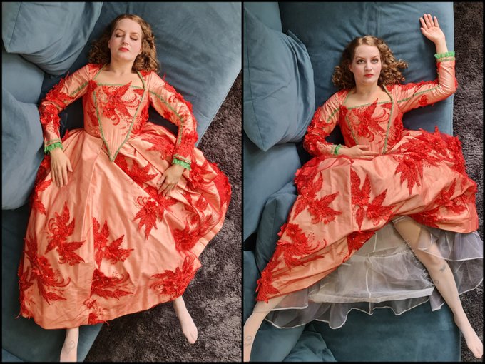 Dollification, anyone? 🪆  Both MrB &amp; a guy I'm seeing have been calling me "porcelain doll" A LOT lately