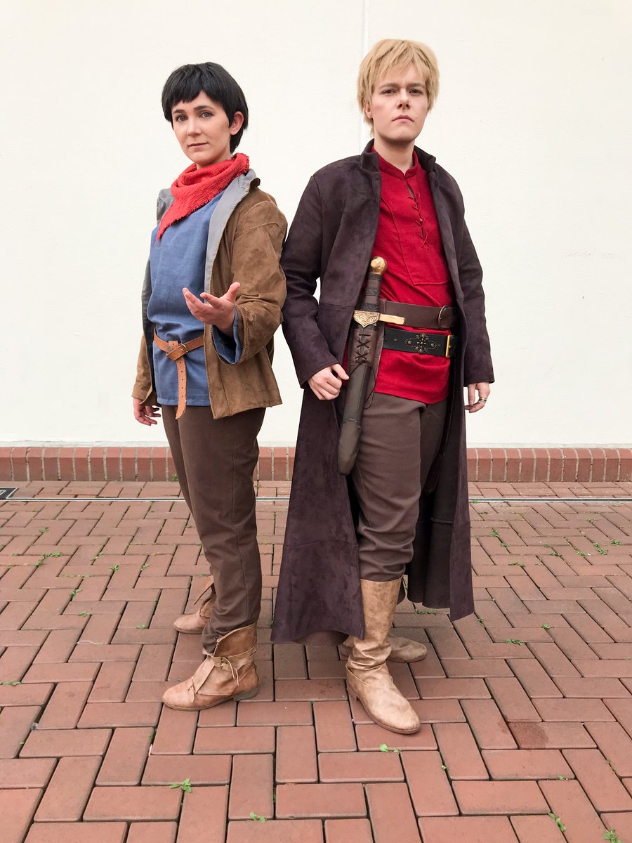 Startnummer 8: Danny_LKAA als Arthur Pendragon und LazuiCosplay als Merlin aus Merlin (BBC) #DCM2023 https://t.co/2KE71rLQEG