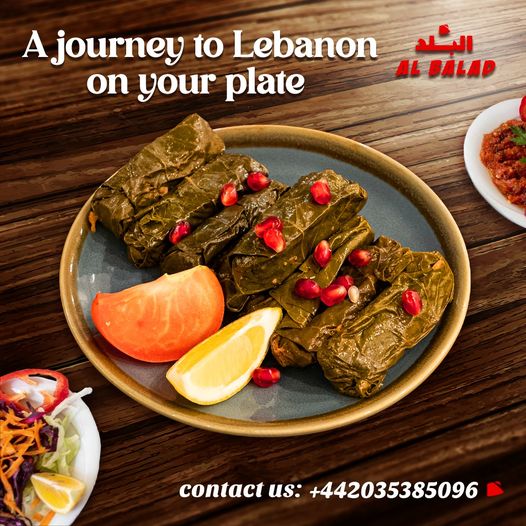 Our Stuffed grape leaves are filled with a savoury mixture of rice and herbs.😍 You can't resist it! “A journey to Lebanon on your plate” ❤️ 📌Free delivery #lebaneserestaurant #lebanesecusiene #Topfood #foodie #food #lunch #dinner #foodinlondon #lebanon #lebanesefood