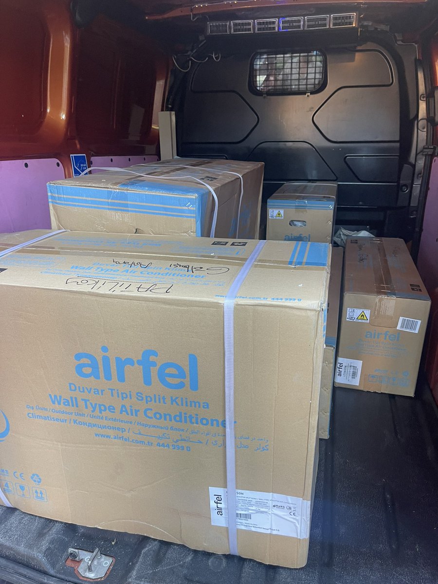 Lütfen yayalım iyilik kazansın.. Dostlarımız 2 adet klima ihtiyacımız olduğunu duyurmuştuk. <a href="/DaikinTurkiye/">Daikin Türkiye</a> sponsor oldu. 2 klimamızı bize hediye ettiler. Ne kadar teşekkür etsek az kalır. Ayrıca klima ilanımız için derneğimize 17 bin bağış gelmişti. Bu bağışın da 11 bin tl sine