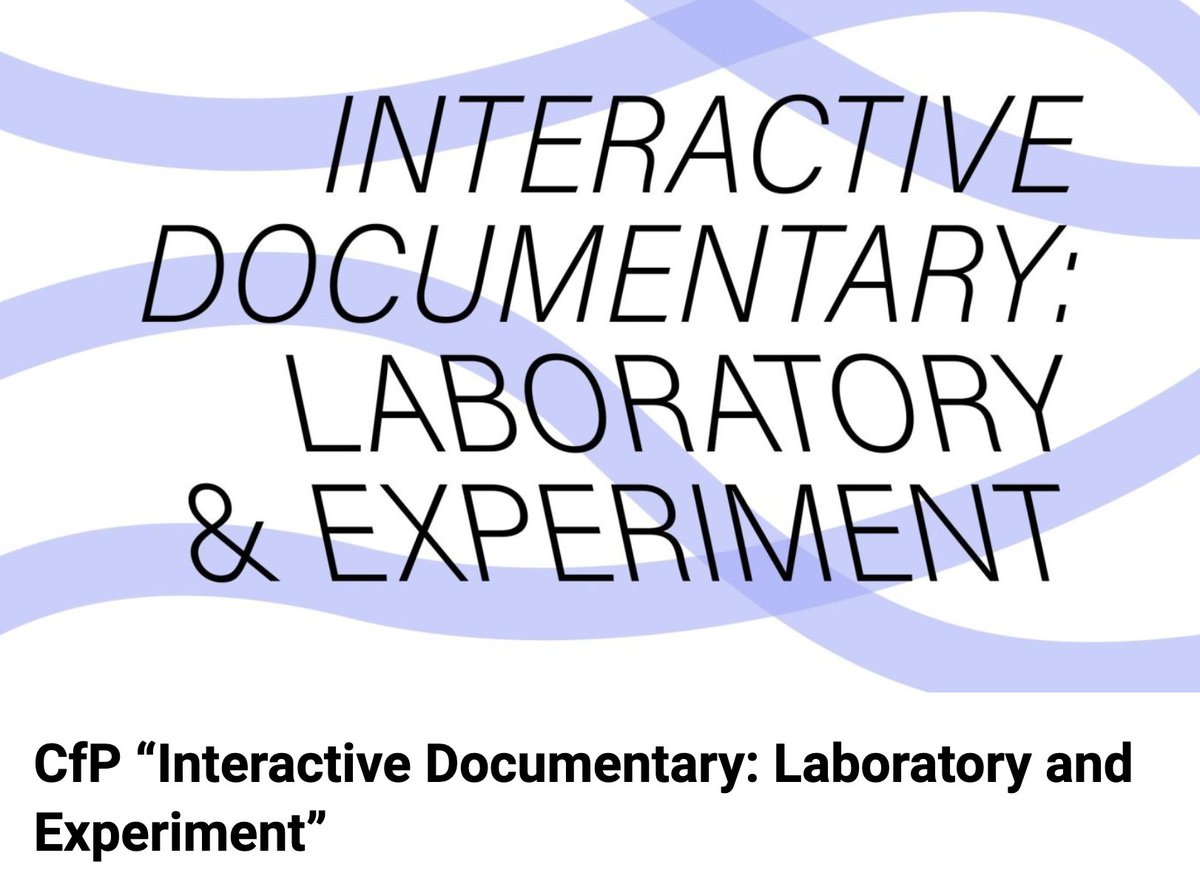 judith aston (@judithaston) on Twitter photo <a href="/i_docs/">I Docs</a> <a href="/opendoclab/">MIT OpenDocLab</a> @ Cfp for conference on web-based interactive documentary in Lucerne: bit.ly/3Q2pk9k Abstracts due by 31st October, conference will be held next February. As a project partner, I'm certainly planning to be there! <a href="/i_docs/">I Docs</a> <a href="/opendoclab/">MIT OpenDocLab</a> @ Cfp for conference on web-based interactive documentary in Lucerne: bit.ly/3Q2pk9k Abstracts due by 31st October, conference will be held next February. As a project partner, I'm certainly planning to be there!