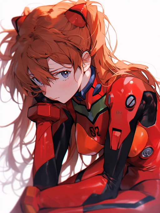 53日目、頬杖 #100日空想アスカ