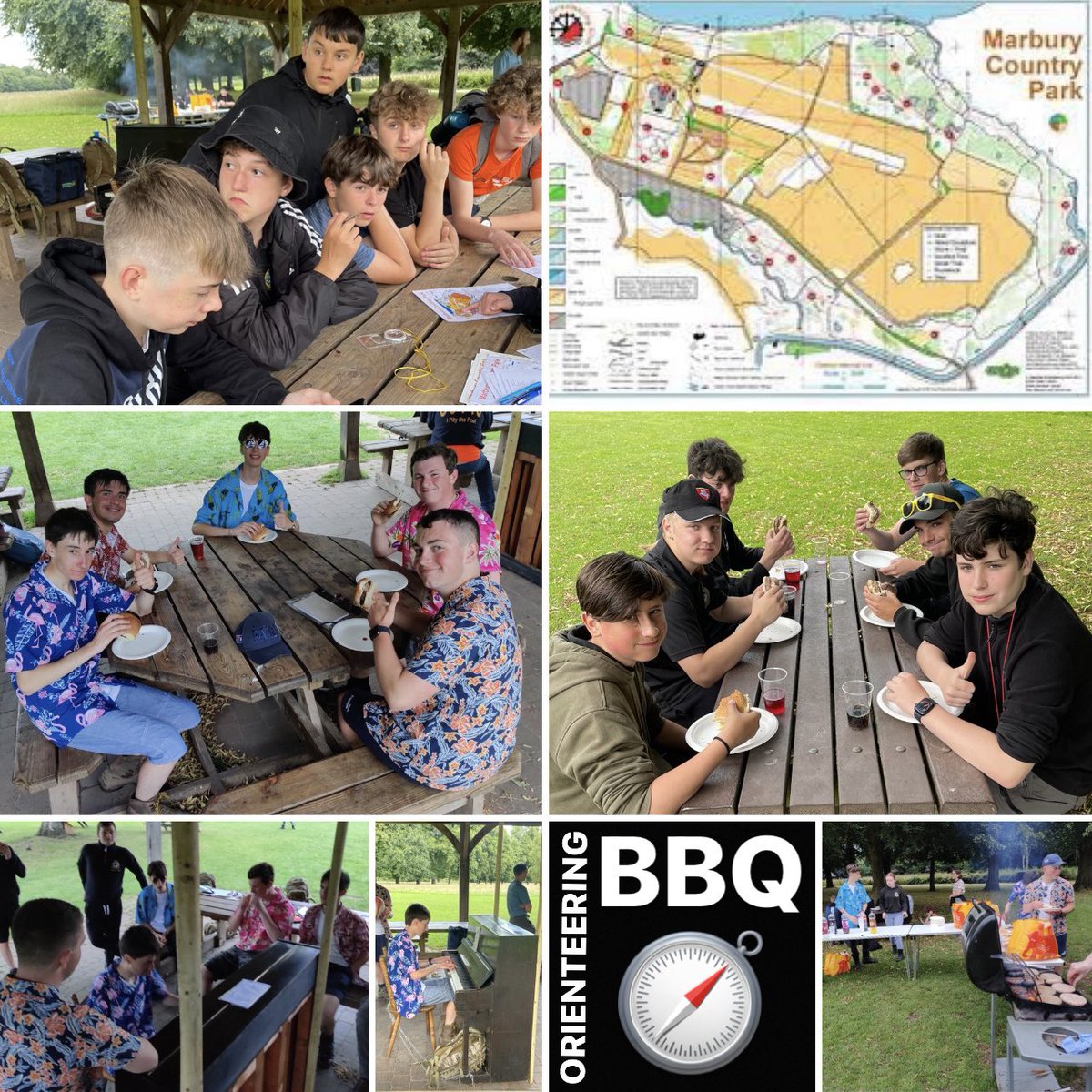 atc146's tweet photo. Superb parade night on Friday at Marbury Park for a BBQ with Orienteering! π§ π
Awesome skills to all for completing the course, well deserved food at the end!
#AvoidingTheRain #Summer #BBQ #Orienteering https://t.co/8zUiGSicJK
