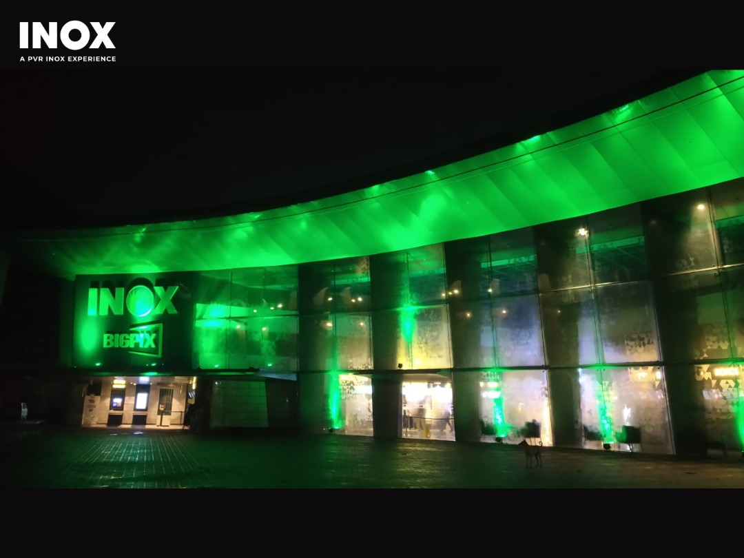 INOXMovies's tweet photo. On occasion of #WorldFragileXDay, #INOX Cinemas in India joined in with @FragileXIndia for spreading awareness about fragile syndrome, by illuminating our theaters in Teal Green. Together, we strive to raise awareness for this cause.
#autismawareness #specialneeds #fxs #fxtas #fxpoi #sensoryprocessingdisorder #spd #sensory #VadodaraRaceCourse
#JaipurGTCentral #Goa