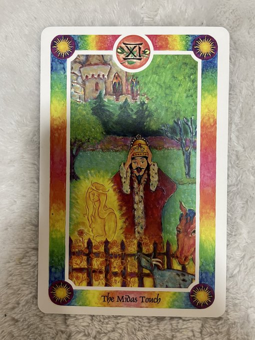 ✨銀縁✨サブカルチャーのキャラクターが描かれたタロットカード