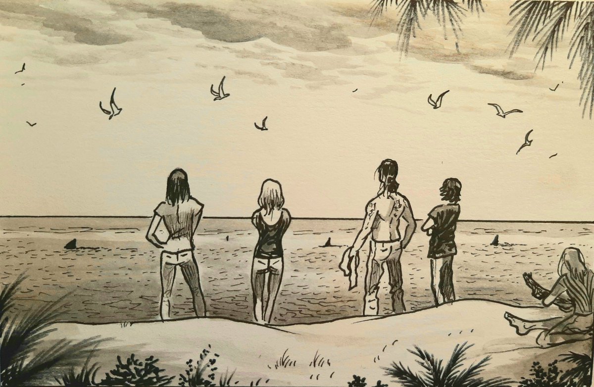 MalkNikos's tweet photo. Despite of desperate time in my beloved Rhodes Island (6 days of wildfire), still trying to concentrate on my new comic project...
Tragedy in comiclife and real-life is only in a  breath away...
😓
#comics #comicbook #graphicnovel #nikosmalk  #konradSchmidt  #newstuff #wip https://t.co/1fBsp2Cu0E