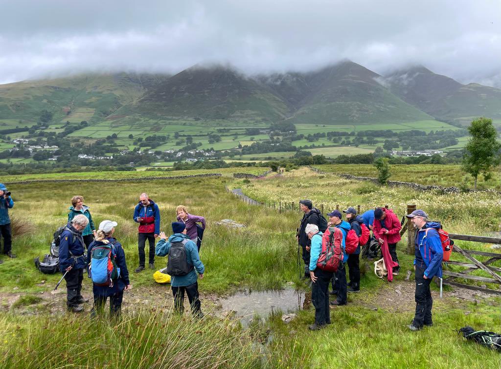BlencathraTim's tweet image. A good @wainsoc and  @RGS_IBGnw @RGS_IBG walk on Clough Head.Better weather conditions than expected 👍Also managed to include Threlkeld Mining Museum and pre Roman settlement on Threlkeld Knotts😉@pHillpoet @JonathanS2017 @fellranger1 @AW_archivist @VisitEden @CumbrianRambler
