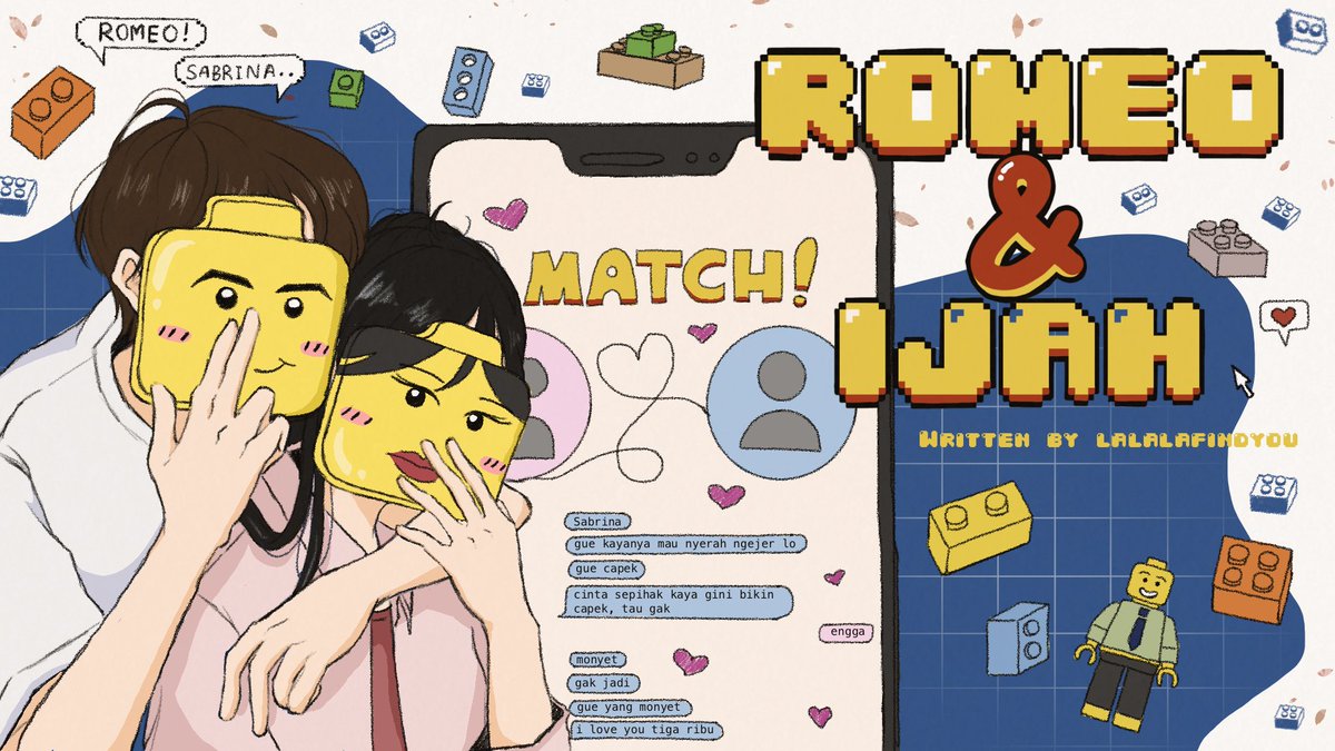 Romeo & Ijah; Romeo suka lego, tapi Romeo lebih suka Sabrina. — A Jaehyun AU, written by lalalafindyou
