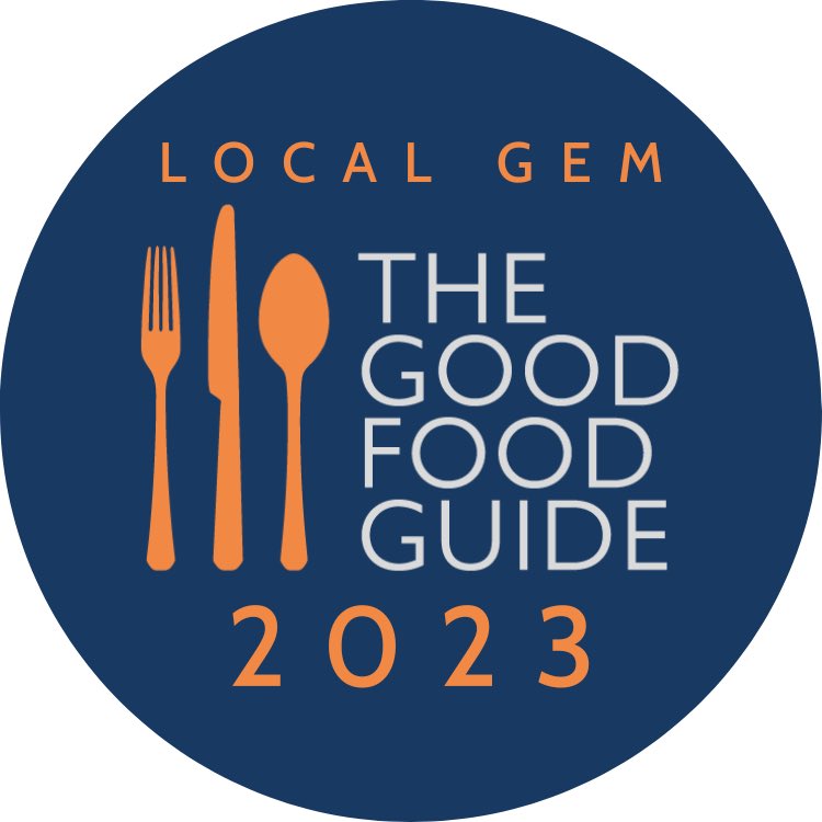 A proud day for us as we’re now in The Good Food Guide!