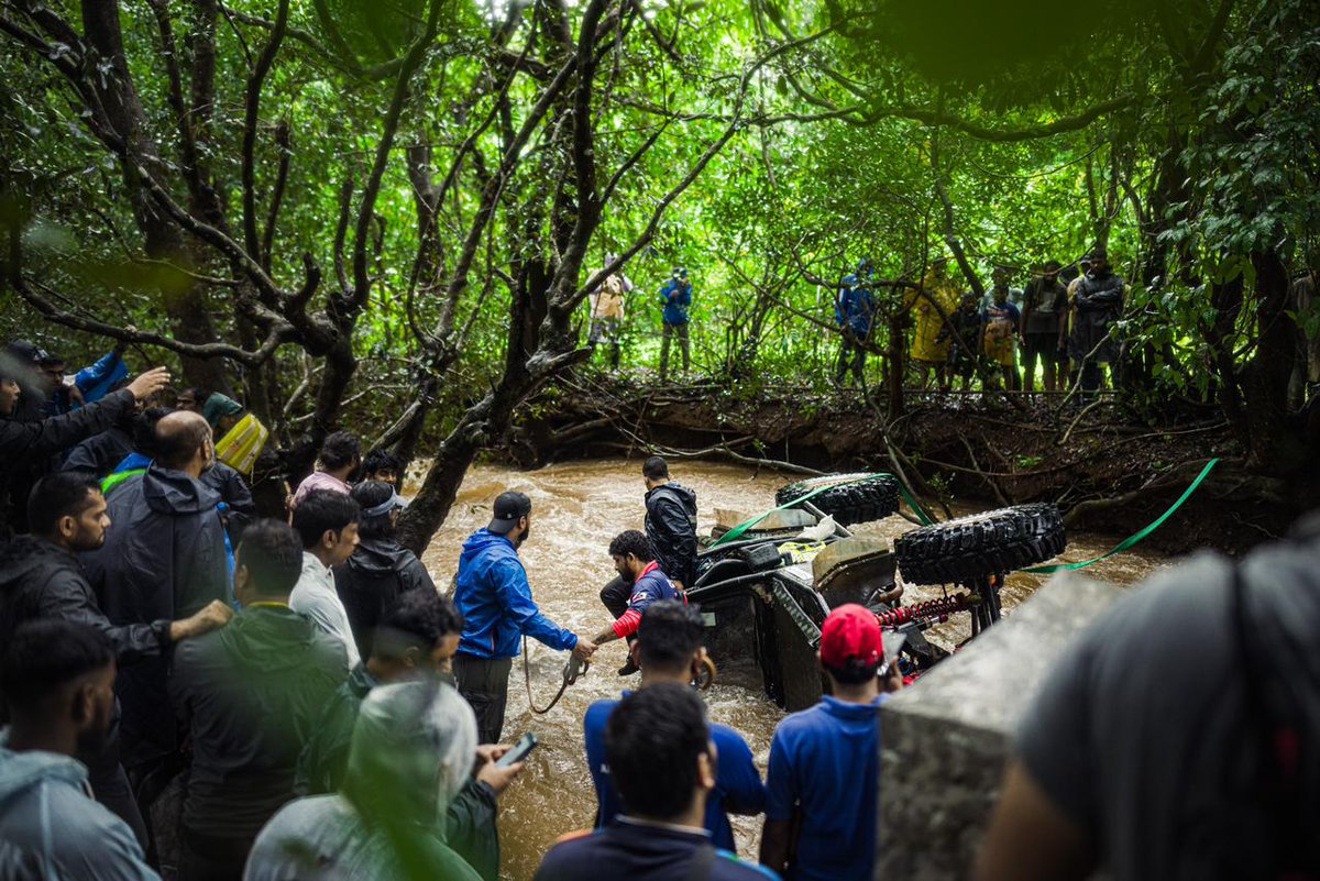 Cougarmotorspor's tweet photo. Rolling in the Deep!
The Rainforest Challenge India | 22 - 29 July, Goa 2023 
#rfcindia #rainforestchallenge #offroad #goatourism #4x4 #comeupwinch #manipalhospital #taanbeverages #TenetDiagnostics #brutforce #NeverTurnBack #Jimny4x4 #NEXAExperience #redbull https://t.co/uMQ7ls1m1r