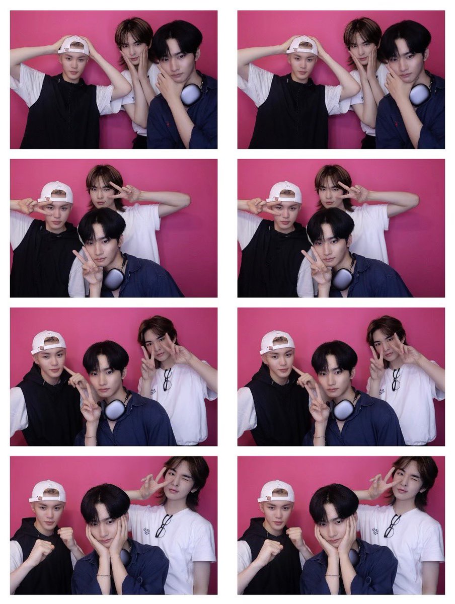 jefeflee's tweet image. Engaging in moments of exuberance whilst capturing the essence through photograph. And for reasons, Minwoo hyung donned an air reminiscent of nurturing two adolescents, Kyungmin hyung and myself.