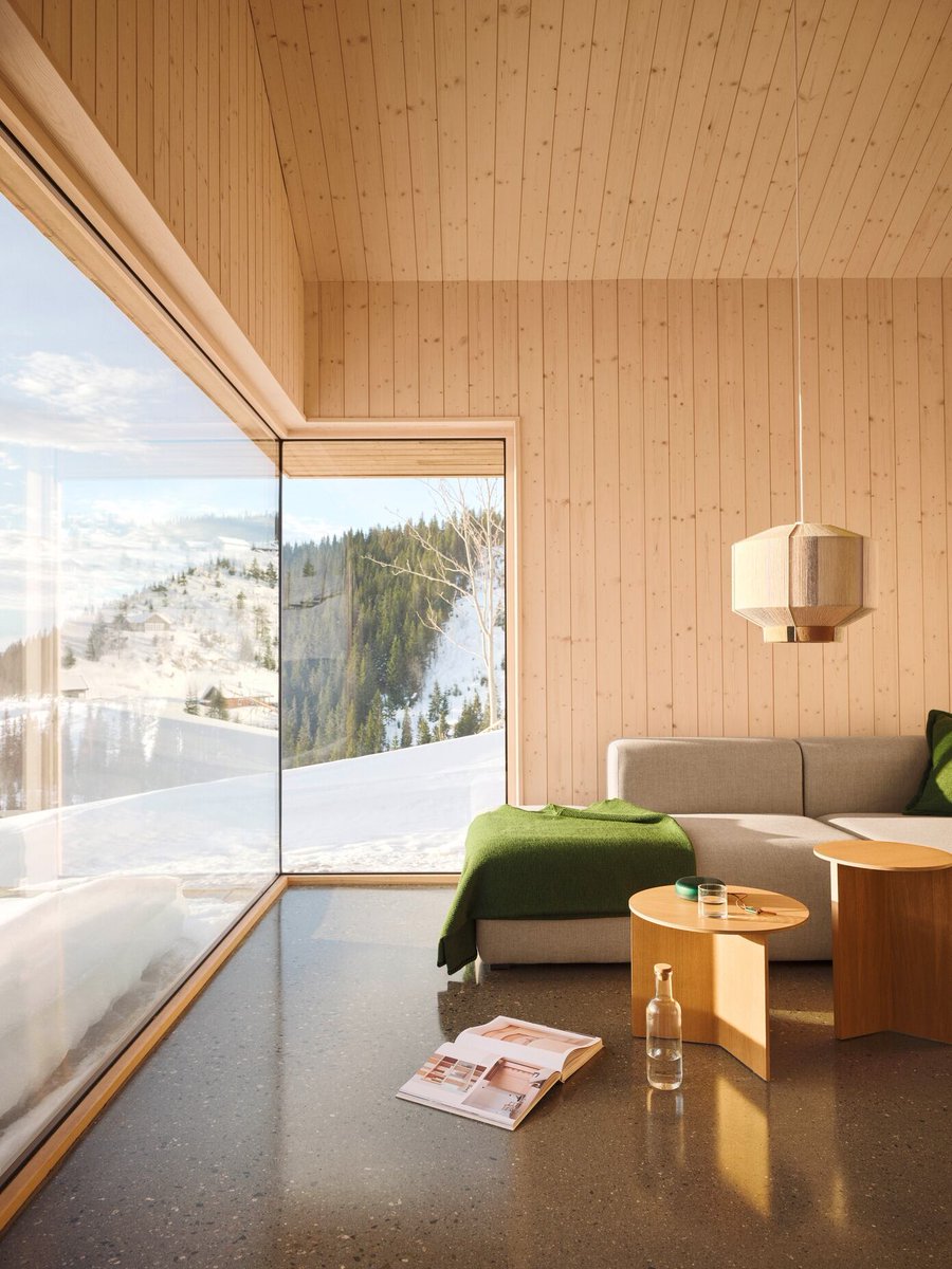 archiplain's tweet photo. ARCHIPLAIN Mylla Winter Cabin: Fjord Arkitekter’s Eco-Conscious Retreat #freeapartmentplan #freeunitplan #freeflatplan https://t.co/whOOO3BdG2 https://t.co/HB2UBHmYOJ