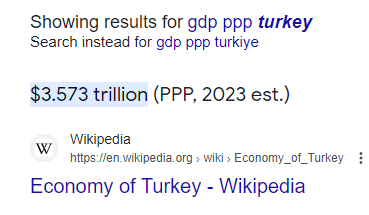 ellekanako's tweet photo. @KayseriRum1432 GDP PPP bakmak daha dogru... turk lirasinin alim gucu turkiye icinde cok daha yuksek. https://t.co/ELzb6YB9kb